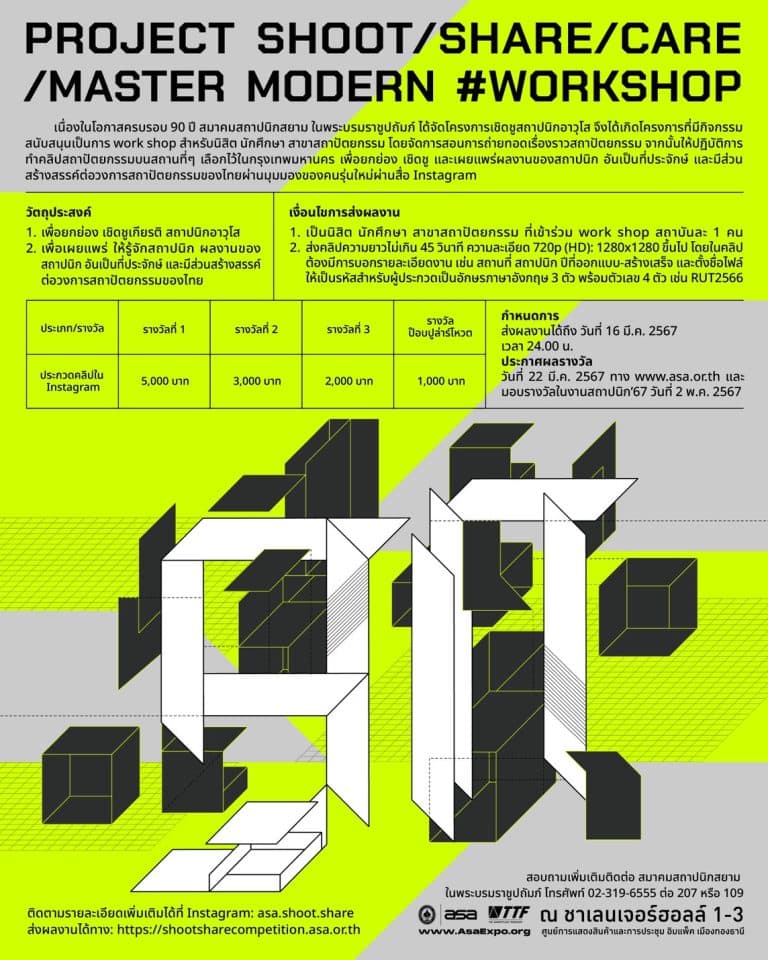 Shoot/share/care/master modern #workshop